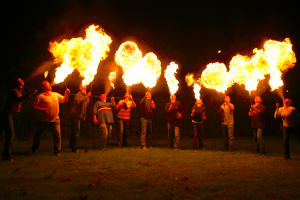 Vuurspuwer - Vuur workshop